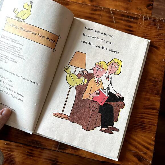 Vintage 1979 No One Noticed Ralph Hardcover Book - Picture 5 of 11